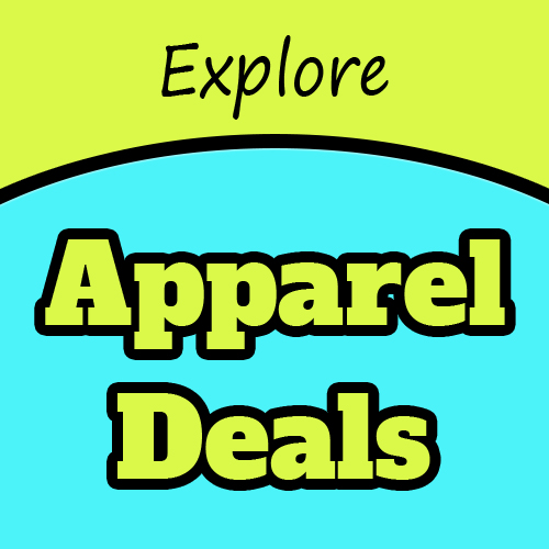 Discover amazing Apparel deals you'll love