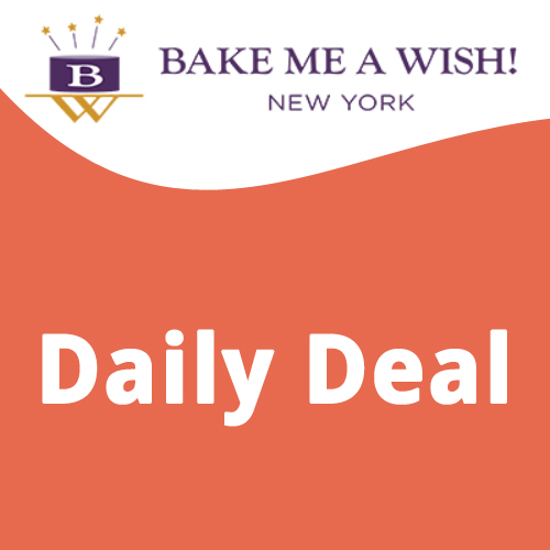 Checkout for the One Day Deals from Bake Me a Wish