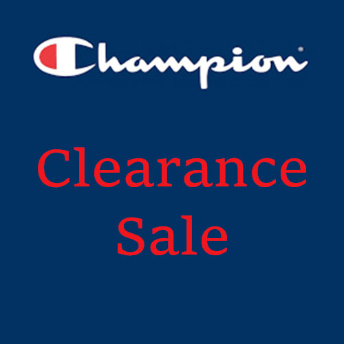 Checkout for the Clearance Deals from Champion