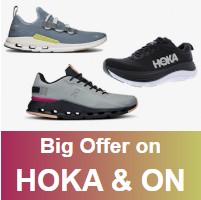 Extra 20% off on On & Hoka Running Shoes at Woot