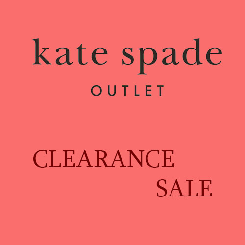 Checkout for the Clearance Deals from Kate Spade Outlet