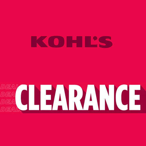 Checkout for the Clearance Deals from Kohls.com