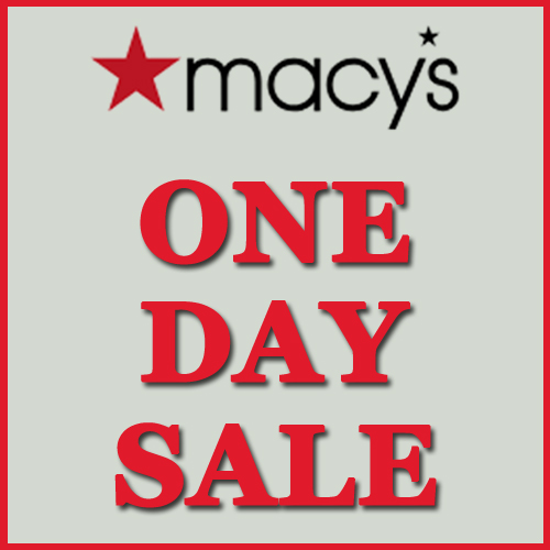 Checkout for the One Day Deals from Macys.com