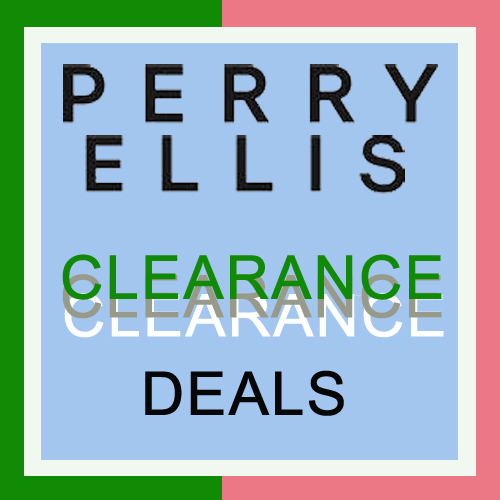 Checkout for the Clearance Deals from Perry Ellis