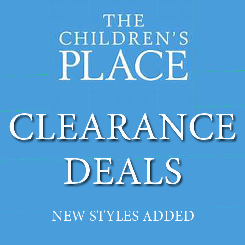 Checkout for the Clearance Deals from The Childrens Place