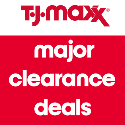 Checkout for the Clearance Deals from T.J.Maxx