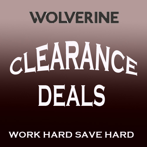 Checkout for the Clearance Deals from Wolverine