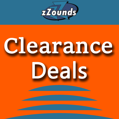 Checkout for the Clearance Deals from zZounds.com